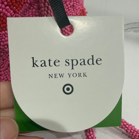 Limited Edition Target X Kate Spade Rose Beaded Drawstring Bag - Picture 2 of 9
